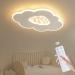 Baerolc LED ceiling light children's room 40cm cloud lamp LED ceiling lamp Dimmable with remote control 3000k-6000K 24W children's lamp ceiling light for children's room |Baby room |Bedroom |Living room 40cm 24W