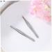 FRCOLOR Stainless Steel Eyebrow Clip Slant Tip Eyebrow Tweezer Eyebrow Tweezers Eyebrow Tool Eyebrow Removal A011 Flat Oblique Tip - Buy Online on GoSupps.com
