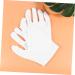 minkissy 2 Pairs White Cotton Gloves Cotton Work Gloves Hand Moisturizer Glove Party Etiquette Gloves Working Glove Moisturizing Gloves Warm Mittens Gel Gloves Warm Gloves Non-Slip Miss Spa - Buy Online on GoSupps.com