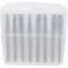 Wax Guard Filters 8Pcs Plastic Hear Clear Filters with Transparent Container Cerumen Stop Cleaning Tool Kit Protective Hearing Assistance Accessories (Black) - Buy Online on GoSupps.com