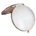 KOLIGHT Mini Portable Metal Fold Pocket Makeup Mirror - Double Sided (Normal & Magnifying) - Pink - Buy Online on GoSupps.com