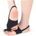 Hallux Valgus Sleeve & Toe Straighteners Set - Bunion Protector & Hammer Toe Straightener - Black 9x6.8cm - Buy Online on GoSupps.com