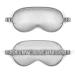 Sleep Eye Mask Silk Sleep Mask Men Women Good Night Adjustable Eye Mask for Children Grey 1 Count (Pack of 1)