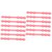 Amosfun 20 STK mask hook adjustable ear strap extension ear extending tape facial cover ear straps cord for tying ears silicone holder silica gel slide -resistant protection rope 14.7x1.9cmx2PCs