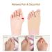 Bunion Corrector for Women and Men - Orthopedic Toe Separator and Straightener for Hallux Valgus and Crooked Big Toe - Day/Night Bunion Relief Splint - Prevent Slipping-Off - Buy Online on GoSupps.com