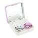 Contact Lens Box Set - Cute Reflective Cover Travel Kit Case (Rose Red) | International Shipping - Buy Online on GoSupps.com
