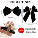 Black Velvet Hair Bows Ribbon Clips 4Pcs Velvet Bow Hair Clip Ribbon Hair Bows Velvet Hair Bows Black Bows Ribbon Hair Clips Classic Ponytail Bowknot Hair Clip Ponytail Barrettes for Women Type B Black Typeb - Buy Online on GoSupps.com