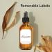 Bumobum Amber Dropper Bottles 4oz 2-Pack - Essential Oil Tincture Bottles with Labels & Pipette - Buy Online on GoSupps.com