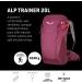 Salewa Women's Alp Trainer 20 Ws - Dark Purple - One Size | Best International Shipping - Buy Online on GoSupps.com
