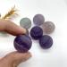 Natural Crystal Rough Gemstones for Decoration Natural Fluorite Purple Meteorites Sphere Ball Quartz Polished Rough Stones Specimen Home Decoration Natural Crystals Aura Crystal - Buy Online on GoSupps.com