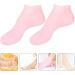Moisturizing Booties & Heel Cuffs - 1 Pair Foot Spa Socks with Beauty Cream Lotion for Soft Feet - Buy Online on GoSupps.com