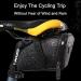 Tongha Waterproof Bicycle Seat Bag - Black | Bike Pack for Cycling Accessories - Buy Online on GoSupps.com