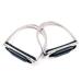 Namvo Safety Horse Stirrups Iron 1 Pair Wide Track Horse Riding Stirrup with Non-slip Rubber Pad Equestrian Supplies for Horse Riding