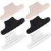 Gatuida Heel Wear Stickers - 6 Pairs Gel Heel Liners & Pads for Women | Comfortable Shoe Inserts for High Heels | Prevent Foot Grinding - Buy Online on GoSupps.com