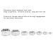 Hex Nuts 360Pcs Stainless Steel Hex Nuts Coarse Thread American System UNC Nuts Fasteners - Buy Online on GoSupps.com