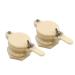 Balacoo 2pcs Beekeeping Practical Accessory Plastic Tool Flowing Honey Extractor Exit Size 2