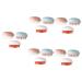 Frcolor 15 StK Shampoo brush dual-uses-design cleaning ridge shower body bathing brush cleaning brush shower hairbrush head massage comb double purpose massage device tools