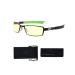 Gunnar gaming and computer glasses - kids - Razer Moba (AGE 12+) Onyx frame Amber lenses premium blue light glasses blauwilter UV protection amber
