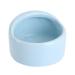 Hamster Bowl- Small Animal Food Dish Hamster Water Bowl for Bunny Guinea Pig Hamster Chinchilla Rabbit Blue