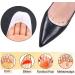 Silicone Ballet Pointe Toe Pads - 3 Pairs | Toe Cap Protector for High Heels & Ballet Shoes | Breathable White Toe Cushion Pads - Buy Online on GoSupps.com
