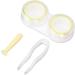 Syrisora Contact Lens Holder Box - Portable Container & Storage with Tweezers | International Shipping - Buy Online on GoSupps.com