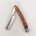 Beaupretty Wooden Handle Straight Razor - Professional Safety Folding Barber Razor for Precision Shaving - Buy Online on GoSupps.com
