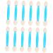 Baluue 72 Pcs Women Eyeshadow Brush Eyeliner Sponge Brush Eyeshadow Brushes for Beginners Colorful 7cmx3pcs Colorfulx3pcs - Buy Online on GoSupps.com