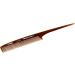 Argan Oil Infused Brown Rat Tail Fine Tooth Hair Comb - Standard Tail Pin - Buy Online on GoSupps.com