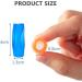 Yutou 12-Piece Ergonomic Pencil Grips for Kids - Silicone Writing Aids for Left-Handed & Right-Handed Children (3 Styles Multi-Colored) - Buy Online on GoSupps.com