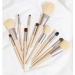 DFHBFG 12-Piece Makeup Brush Set | Soft Animal Hair Brushes for Eyes Powder Blush & Concealer | JoJo's Bizarre Adventure | International Shipping - Buy Online on GoSupps.com