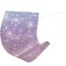 Disposable Face Shield with Gradient Starry Sky 3 Ply Breathable Anti Dust Mouth Face Cover for Adults 10 Pack A One Size - Buy Online on GoSupps.com