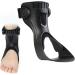 Ankle Braces Black Adjustable Foot Drop Postural Corrector For Foot Drop Plantar Fasciitis Achilles Tendonitisinjury Recover (Color : Left Size : X-Large) X-Large Left