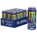 Monster Monster Energy Lewis Hamilton Pack of 12 Sugar-Free Peach and Nectarine Flavored Energy Drinks 500ml