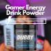 Dubby Gamer Energy Drink Powder - Sugar Free Jitter-Free Nootropic Energy Blue Razz Flavor 30 Servings - Boost Your Gaming Performance - Buy Online on GoSupps.com