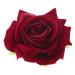 VALICLUD 2 1 rose flower hair clip rose flower hair pins Rose Flower Hair Comb Rose Hair Clip mexican hair accessories Rose Flower Hairpin rose pin bohemian wedding suit bridegroom Rosso