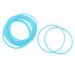 Baoblaze 10 Hair Elastic Scrunchies - Ponytail Holders & Rubber Bracelets in Blue | Perfect for Birthday Parties & Stylish Hair Accessories - Buy Online on GoSupps.com