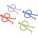 RvSky Newborn Chew Toys - 4 Pack Baby Teether Silicone | Soft Grip Teething Relief for Infants - Buy Online on GoSupps.com