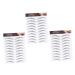 OHPHCALL Black Makeup 3 Sheets Waterproof Eyebrow Stickers Black Stickers Fake Eyebrows Imitation Eyebrow Sticker Make up