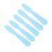 5pcs Dental Plastic Spatula Set - Impression Tool Mixing Knife & Plaster Spatula for Alginate Materials - Light Blue - Buy Online on GoSupps.com