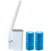 Disposable Toilet Cleaning Brush Long Handle Toilet Bowl Cleaner Wand Bathroom Toilet Bowl Scrubber Easy to Replace Toilet Bowl Cleaner Wand Disposable - Buy Online on GoSupps.com