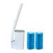 Disposable Toilet Cleaning Brush Long Handle Toilet Bowl Cleaner Wand Bathroom Toilet Bowl Scrubber Easy to Replace Toilet Bowl Cleaner Wand Disposable