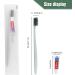 Xuezoioy Disposable Toothbrushes with Toothpaste 30 Pack - Individually Wrapped Travel Toothbrushes for Homeless, Nursing Home, Hotel - Green - Bulk Charity Kit - Buy Online on GoSupps.com
