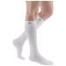 Medi Medive Active compression stockings |Compression knee stockings with heel reinforcement |KKL 1 |White |Size: I |Slow tip |Normal