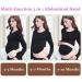 ZiaWorld Care Maternity Pregnancy Support Belt - Black XXL | Waist Brace for Back & Abdomen | Belly Band for Post-Partum Women | Comfortable & Breathable - Buy Online on GoSupps.com