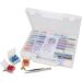 55-Piece Bead Organizer Carrying Case with Removable Compartments, Scoop, and Tweezer - Buy Online on GoSupps.com