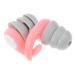 Earbuds 1 Pair aldult tab Women's Swim Ear Plugs Noise Reduction Water Proof Adult Ear Plugs for Swimming Adult Women Swimmers Ear Plugs Portable earplugs Ear Buds Pink 1 Count (Pack of 1)