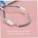 Spring Face Crack Remover Portable Eyebrow Epilator Stainless Steel Hair Removal Device 3 Pieces - Buy Online on GoSupps.com