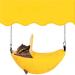 qiangXINGYai 1 Pack Hamster Hanging House Hammock Banana Design Small Animals Cotton Cage Sleeping Nest Suitable for Small Pet Bed Small Hamster Toys Cage Swing (Color : Yellow) - Buy Online on GoSupps.com