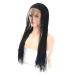 Buy BGHJUE Braided Hair Wig - Synthetic Lace Front Wig for Women | Natural Black Color | 18 Inch & 22 Inch Options - Buy Online on GoSupps.com