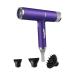 JAYIOLA Professional Hair Dryer Blow Dryer Negative Ionic Lightweight with Nozzle High Speed Hairdryer Salons Blow for Travel Home